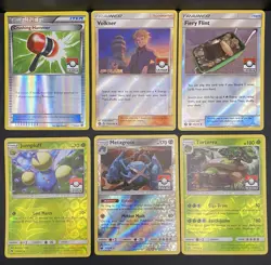 Pokemon 12x Cards Lot - LEAGUE PLAY! PRIZE PACK HOLO RARE PROMO STAMPED TCG - Image 2