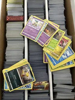 500 Pokemon Cards Bulk Lot Commons/Uncommons No Trainers or Energies - Image 1