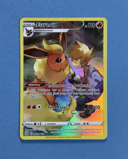 Flareon TG01/TG30 Trainer Gallery Brilliant Stars Pokemon Card Mint NM - Image 1