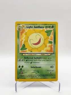 Light Sunflora 72/105 Neo Destiny Regular Pokemon Card Game Tcg Vintage - Image 1