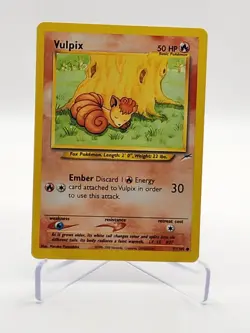 Vulpix 91/105 2002 Neo Destiny Pokemon Card Game Tcg Vintage Common - Image 1