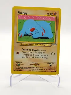 Phanpy 76/105 2002 Neo Destiny Pokemon Card Game Tcg Vintage Common - Image 1