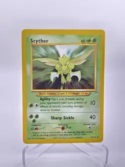 Scyther 55/105 Neo Destiny 2000 WOTC Vintage Pokemon Card Non Holo [LP] - Image 1