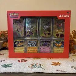 Pokemon 4 Mini Tins + 4 Promo Cards Bundle - 151 SAMS CLUB EXCLUSIVE - Image 1