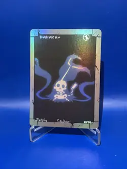 Pokederp Halloween X-ray Fakachu Holo Mimikyu 26/36 Custom Derpy Card - Image 1
