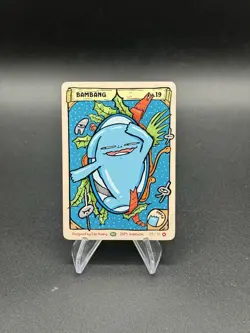 Pokkedo Bambang Wobbuffet Christmas V2 Derpy Card 09/30 Pokemon Fan Art - Image 1