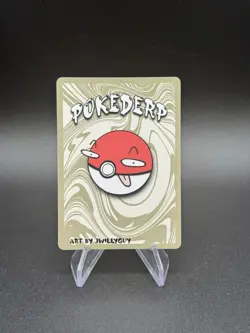 Pokederp 1st Edition Heatootie - Flareon 15/25 Second Print Custom Derpy Card - Image 2