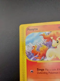 Pokemon Card Ponyta 126/165 common Expedition Base Set LP - Image 3