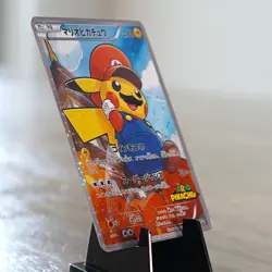 [ART CARD] Mario Pikachu CUSTOM MADE- High Quality Texture *READ DESCRIPTION* - Image 3