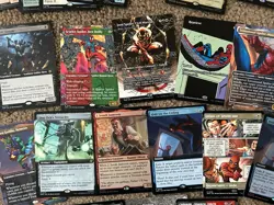 MTG Spider-Man Collector Booster Box Bulk Cards Rares, Mythics, Foils LOOK - Image 5