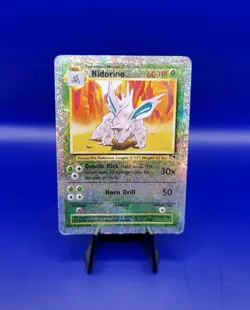 Nidorino 56/110 Reverse Holo Rare Legendary Collection Pokemon Card TCG 2002 - Image 1