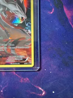 Reshiram XY74 Black Star Promo Full Art Ultra Rare Pokemon Card MP - Image 3