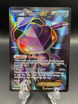 Genesect EX (Full Art) 120/124 Fates Collide Holo Pokemon Card NM - Image 1