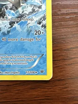 Articuno 17/108 - XY Roaring Skies Full Art Rare 2015 Pokemon Card TCG - Image 4