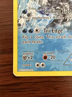 Articuno 17/108 - XY Roaring Skies Full Art Rare 2015 Pokemon Card TCG - Image 5