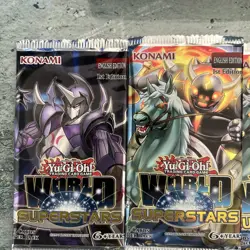 Yu-Gi-Oh YGO World Superstars Booster Box, English 1st Edition. - Image 3