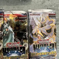 Yu-Gi-Oh YGO World Superstars Booster Box, English 1st Edition. - Image 4
