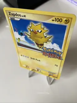 Pokemon TCG Zapdos Promo Stamped Card 8/16 Pokemon Rumble - Image 4
