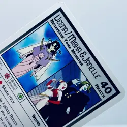 Sailor Moon CCG Premier Veena/Misha & Janelle Negaverse Yoma Trading Card - Image 3