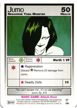 Sailor Moon CCG Premier Jumo Negaverse Yoma Trading Card - Image 1