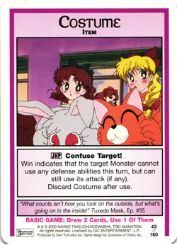 Sailor Moon CCG Premier Edition Item Costume Trading Card - Image 1