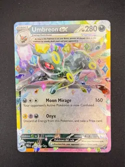 Umbreon EX 60/131 NM Pokemon Prismatic Evolutions Foil Card Rare - Image 1