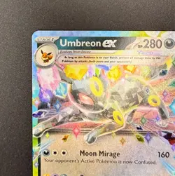 Umbreon EX 60/131 NM Pokemon Prismatic Evolutions Foil Card Rare - Image 2