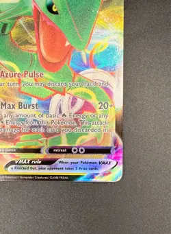 Rayquaza VMAX 101/159 NM Ultra Rare Holo Pokemon Card TCG - Crown Zenith - Image 5