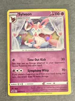 Sylveon SWSH211 SWSH: Sword & Shield Promo Cards Cosmos Holo - LP - Image 1