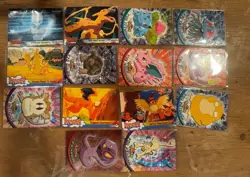 Pokemon Topps Cards Lot 1990s Featuring Pikachu, Psyduck, Charizard, Mewtwo Etc. - Image 1