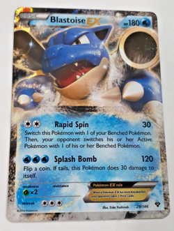 Blastoise EX 29/146 - XY Base Set - Beautiful Pokemon Card from 2014! - Image 3