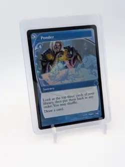 MTG - Ponder (Future Sight) Foil Promo #2 - Secret Lair Drop Series NM - Image 1