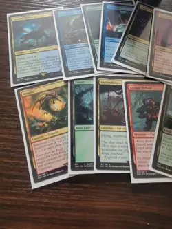 Magic the Gathering MTG Warhammer 40K Commander Deck TYRANID SWARM With Sleeves - Image 5