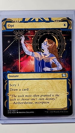 2021 MTG Magic the Gathering STA Strixhaven Mystical Archive Foil Etched #19 Opt - Image 1