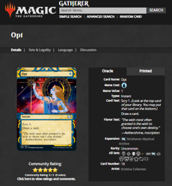 2021 MTG Magic the Gathering STA Strixhaven Mystical Archive Foil Etched #19 Opt - Image 3