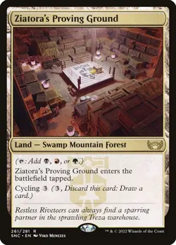 Ziatora's Proving Ground - Streets of New Capenna (SNC) NM Never Played - Image 1