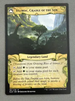 MTG GROWING RITES OF ITLIMOC ITLIMOC, CRADLE OF THE SUN Ixalan NM - Image 2