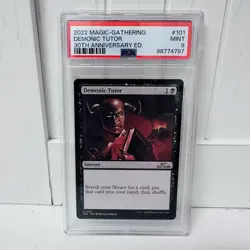 2022 Mtg 30th Anniversary Demonic Tutor 30A EN PSA 9 - Image 1