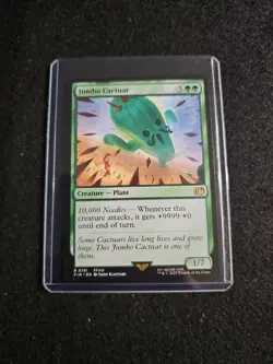 Jumbo Cactuar FF MTG TCG - Image 1