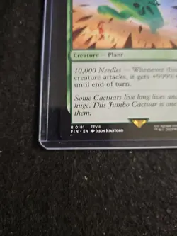 Jumbo Cactuar FF MTG TCG - Image 5