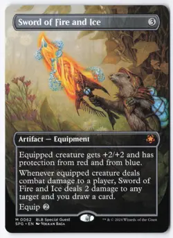 Sword of Fire and Ice (Borderless) M Special Guests 62 NM - Image 1