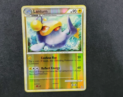 Pokemon TCG HGSS Unleashed - Lanturn 18/95 Reverse Holo Rare NM - Image 1