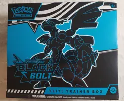 Pokemon TCG Black Bolt ETB New/Sealed Elite Trainer Box No Rips or tears - Image 1