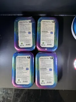 Prismatic Evolution - Scarlet & Violet - Pokemon - 4 Different Unopened Tins TCG - Image 2