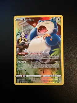 * Snorlax TG10/TG30 Lost Origin Trainer Gallery Holo Pokemon TCG NM - Image 1