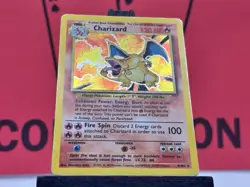 Charizard 4/102 Base Set Holo Rare Vintage 1999 WOTC Pokemon TCG MP - Image 4