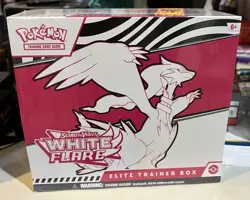 Pokemon White Flare ETB Regular Elite Trainer Box TCG Sealed - Image 1