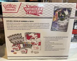 Pokemon White Flare ETB Regular Elite Trainer Box TCG Sealed - Image 2