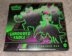 POKEMON TCG: Scarlet & Violet Shrouded Fable Elite Trainer Box Sealed - Image 1
