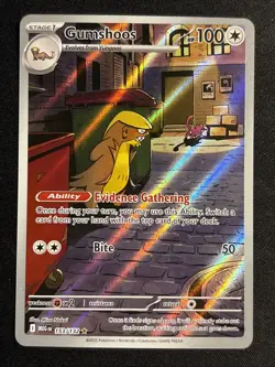 Pokemon TCG ME01: Mega Evolution Gumshoos #153/132 - Image 1